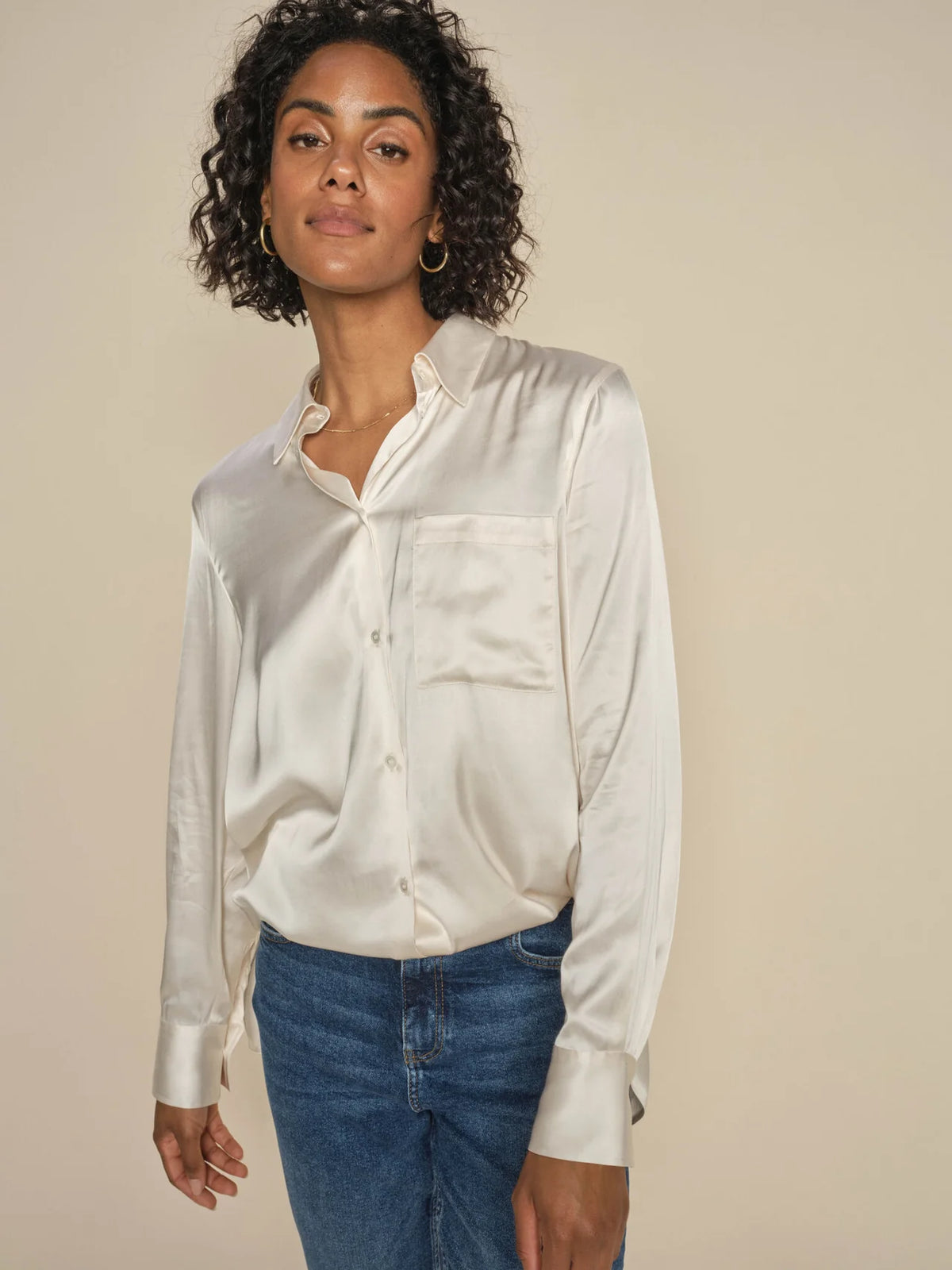 MMlinda satin shirt