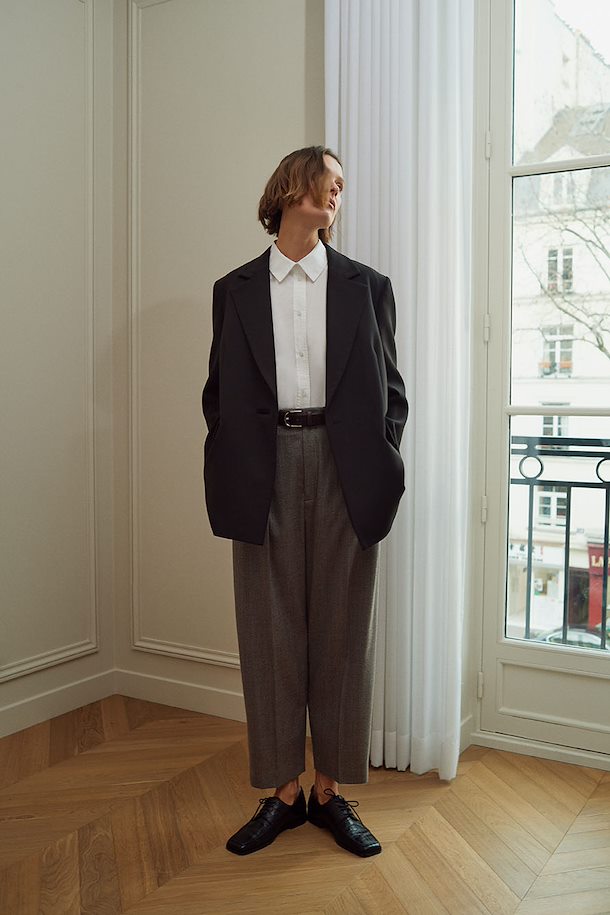 KahlaIW Pleated Trousers