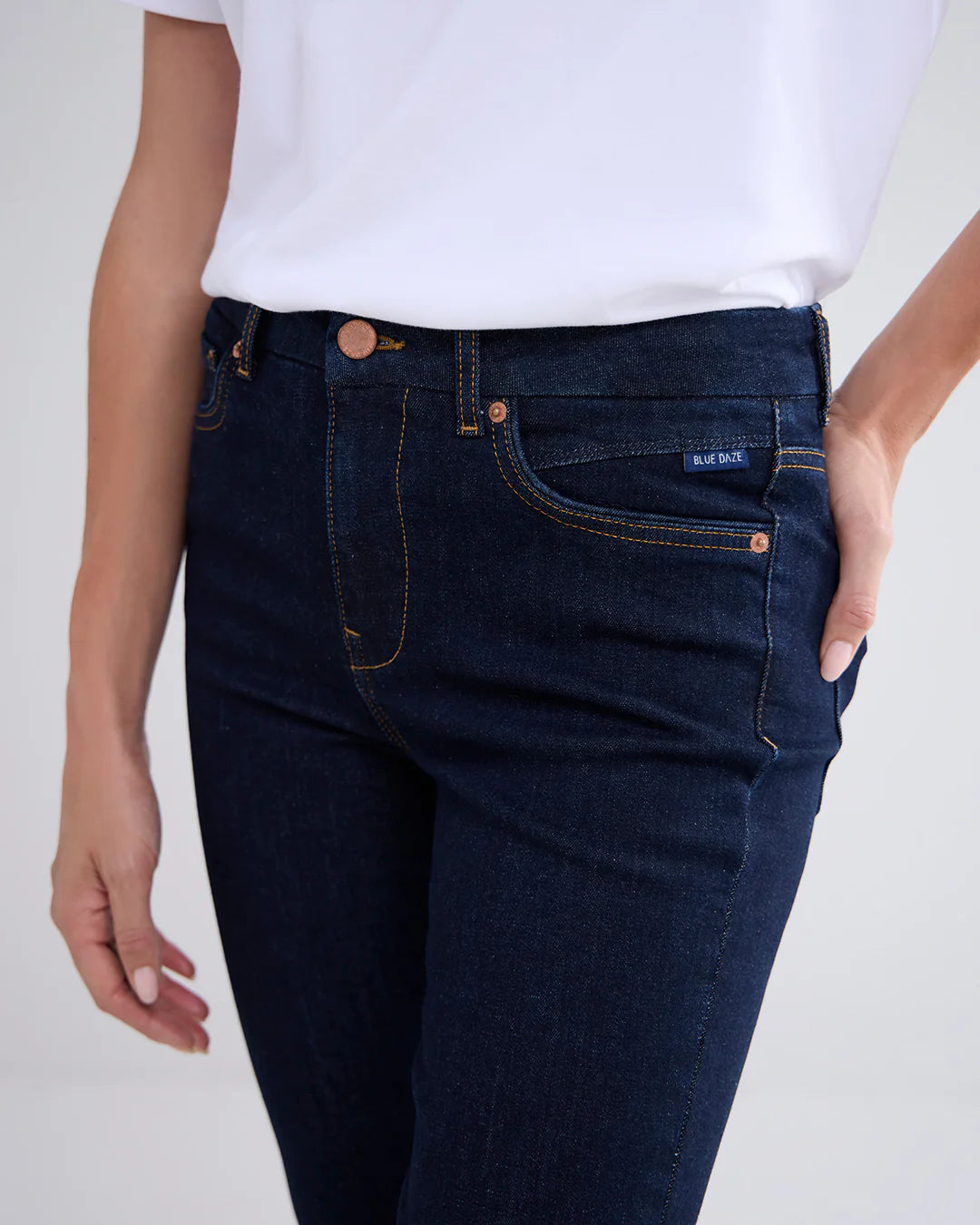 Skinny Flared Jeans Boom Stretch Denim