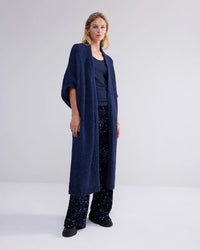 Long kimono cardigan