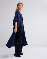 Long kimono cardigan